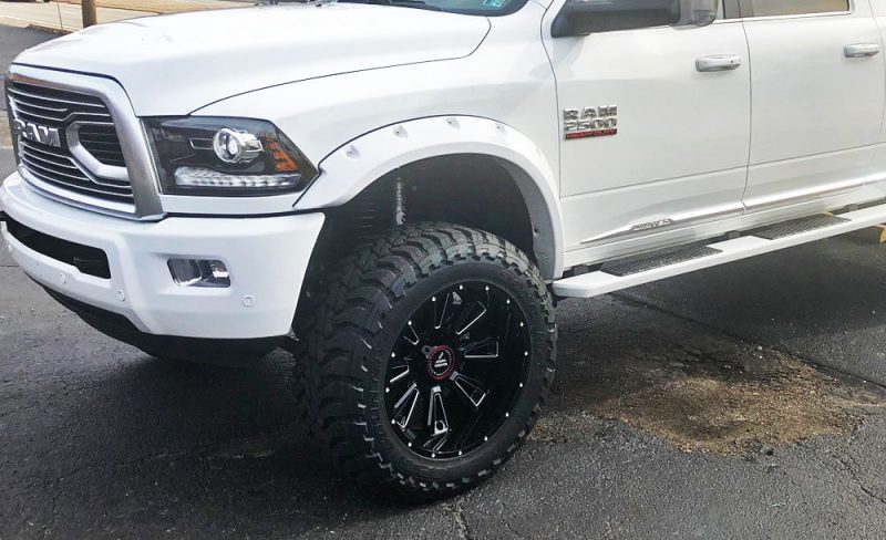 Big Off Road Truck Tires For Stock Dodge Ram